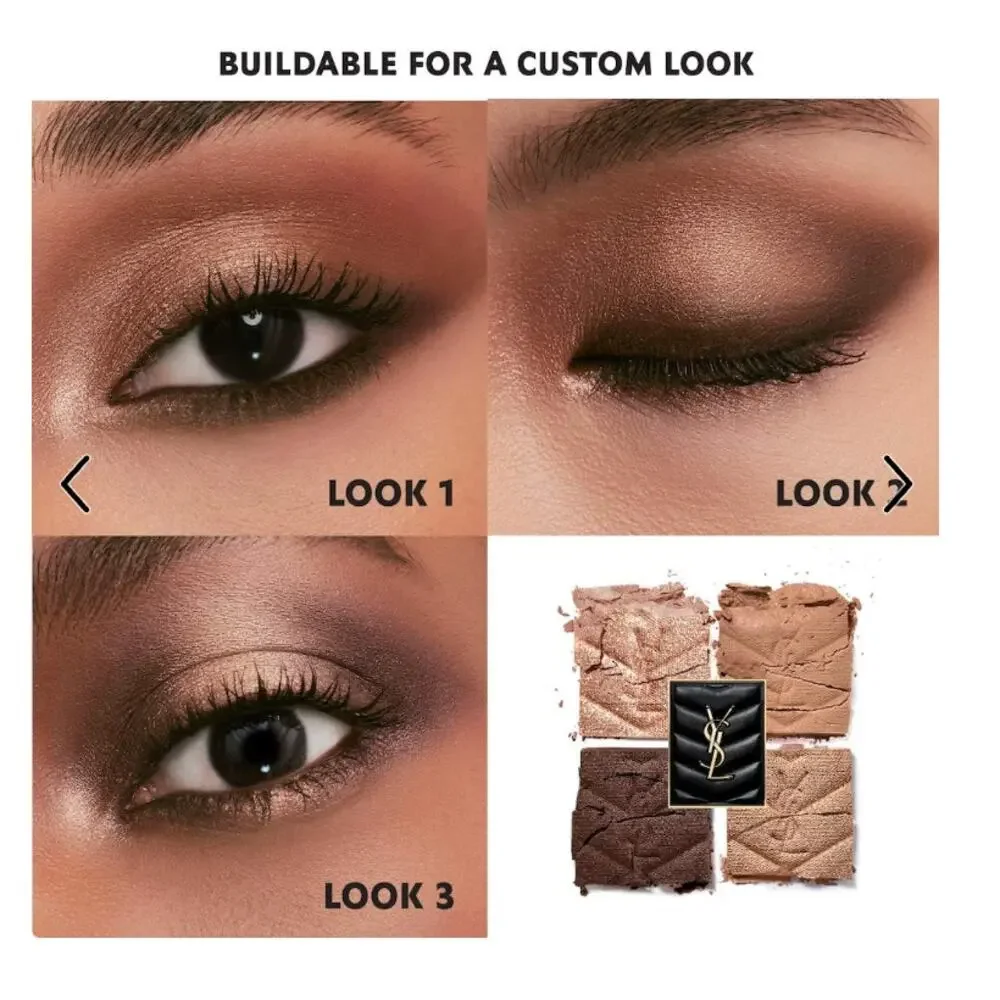 YSL Mini Clutch Eyeshadow Palette - 710 Over Brun